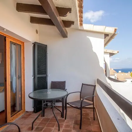 Apartmán Stunning Sea Views Apartment, Pool, 5 Min Walk To Beach, Winner Of 2025 Travellers Choice Award Arenal d'en Castell
